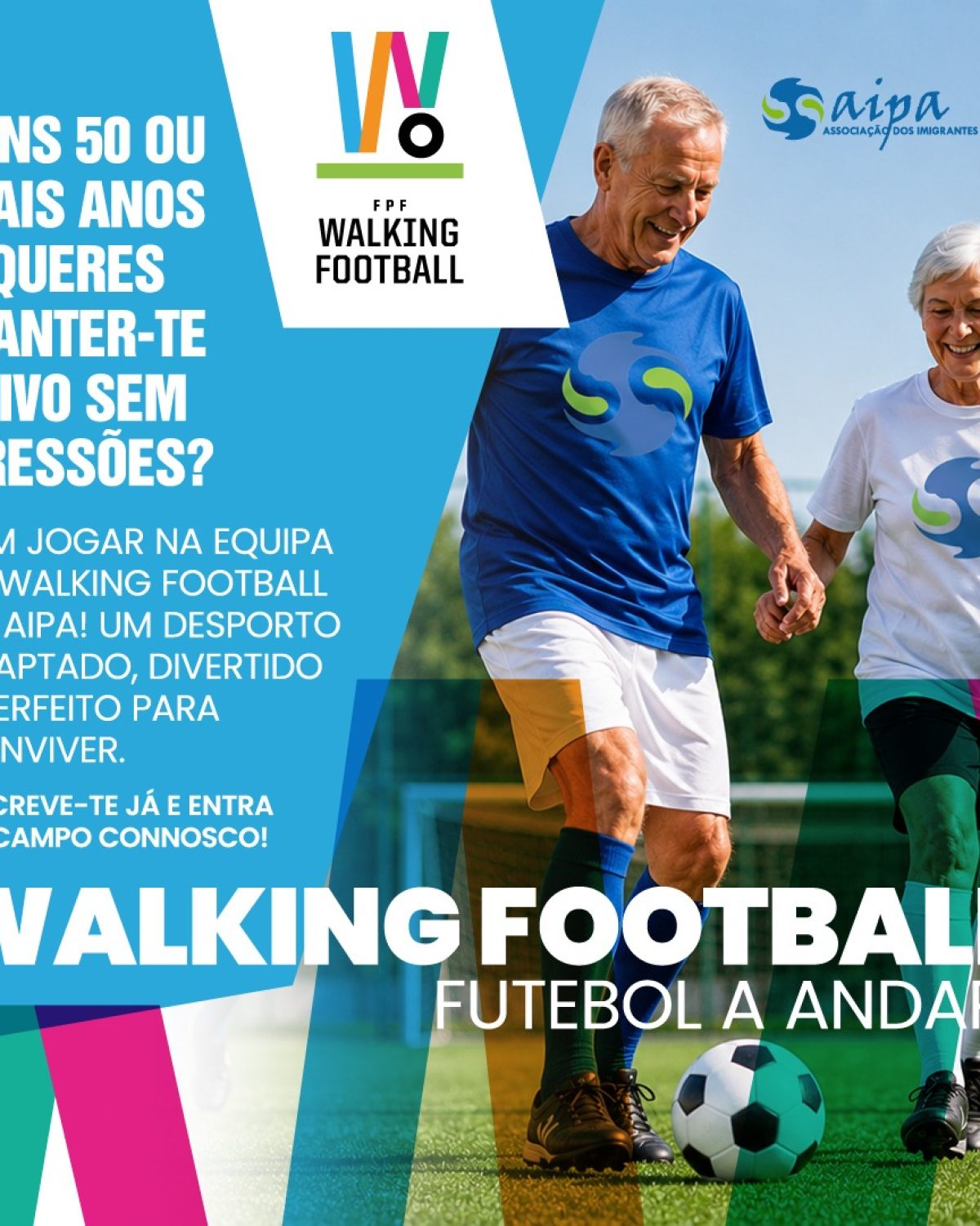 CARTAZ - Walking Football
