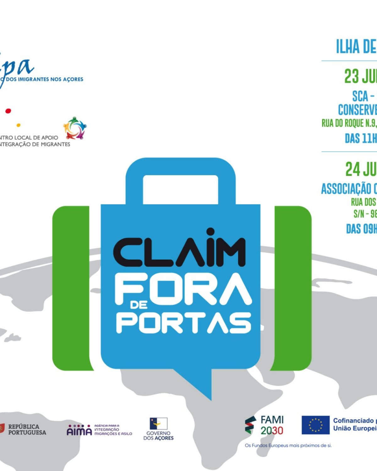 CLAIM FORA DE PORTAS1 - São Jorge