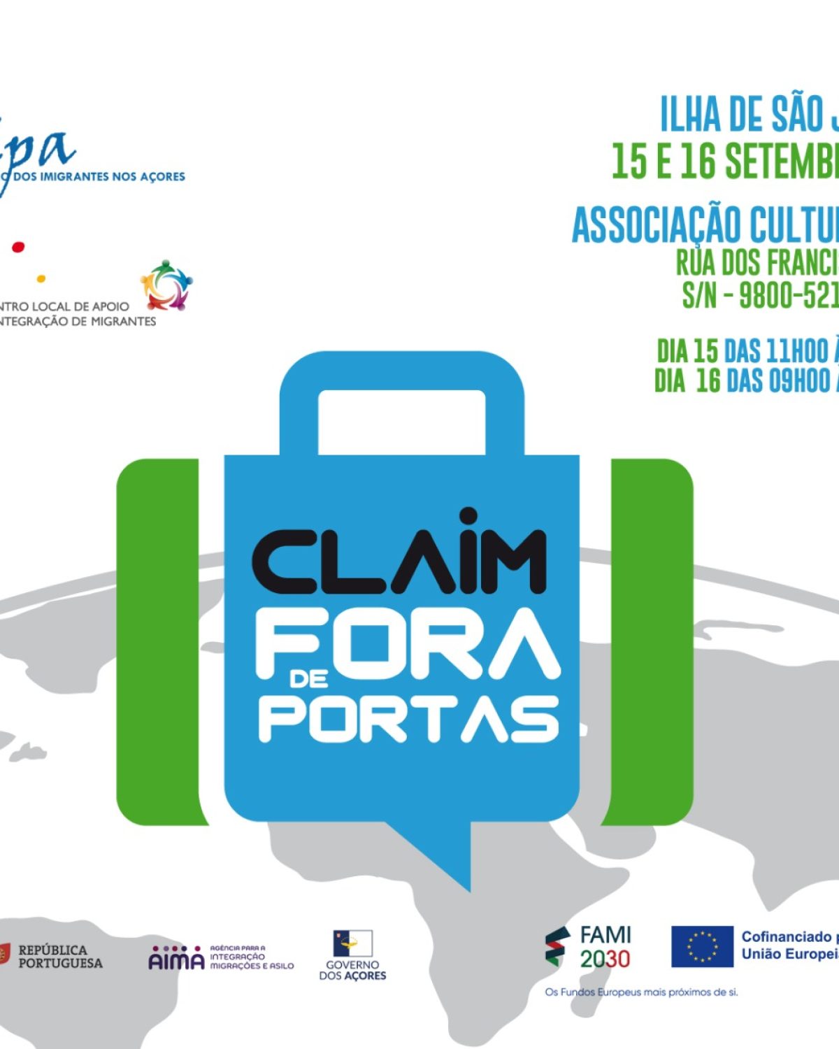 CLAIM FORA DE PORTAS2 - São Jorge